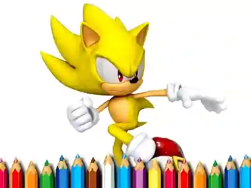 Jeu Sonic Coloring Book en ligne