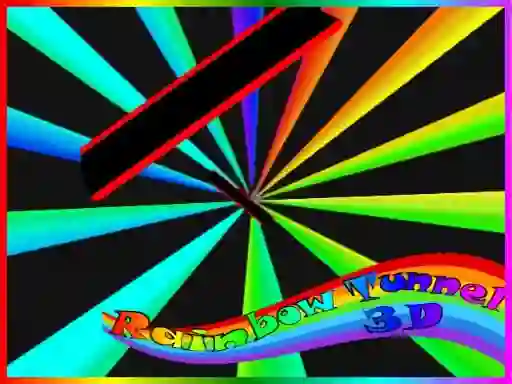 Jeu Rainbow Tunnel 3D en ligne
