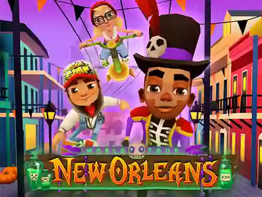 Jeu Subway Surfers New Orleans en ligne