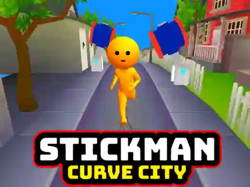 Jeu Stickman Curve City en ligne