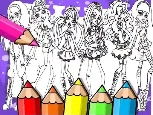 Jeu Monster High Coloring Book en ligne
