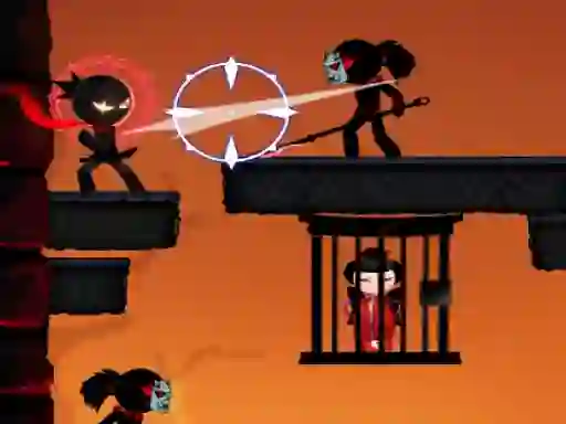 Jeu Ninja Stickman Warrior en ligne