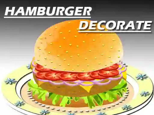 Jeu Hamburger Decorating en ligne