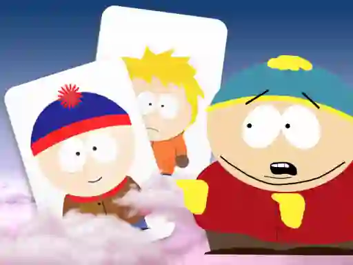 Jeu South Park memory card match en ligne