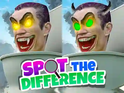 Jeu Skibidi Toilet Spot the Difference en ligne