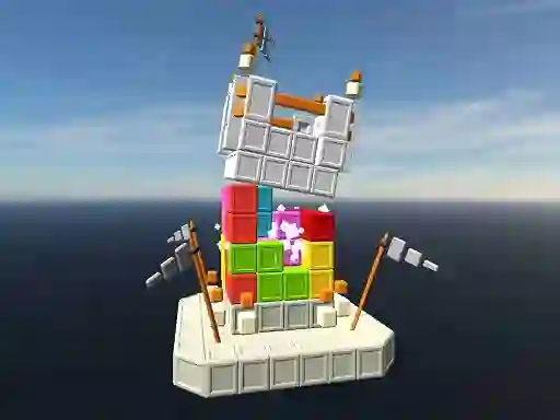 Jeu Castle Destruction Blocks en ligne