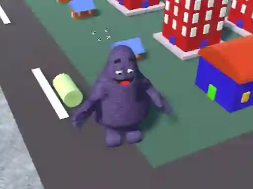 Jeu Grimace Shake City Chaos en ligne