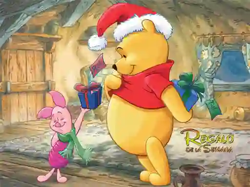 Jeu Winnie the Pooh Christmas Jigsaw Puzzle en ligne