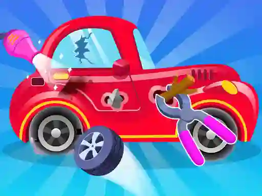 Jeu Car Care Repair DuDu Mechanic en ligne