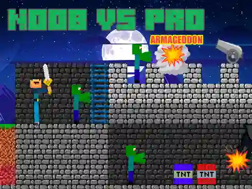 Jeu Noob vs Pro Armageddon en ligne