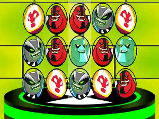 Jeu Ben 10 Match 3 Aliens en ligne