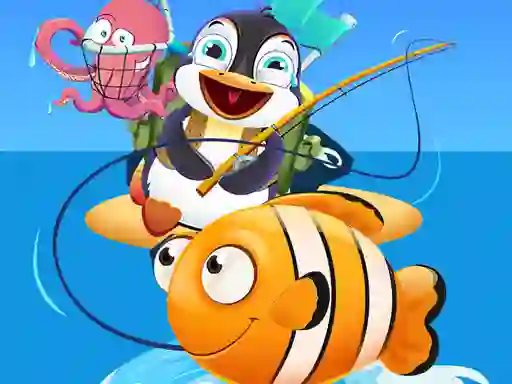 Jeu Baby Penguin Fishing en ligne