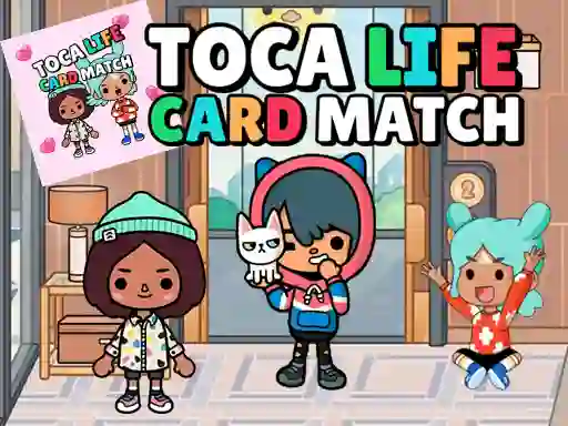 Jeu Toca Life Memory Card Match en ligne