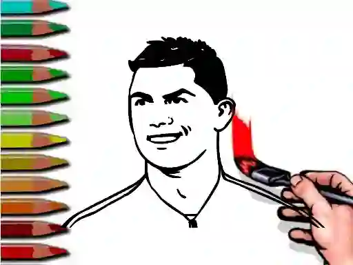 Jeu Ronaldo Coloring Book en ligne