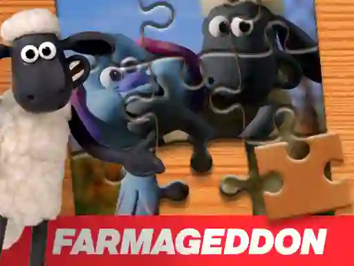 Jeu  A Shaun the Sheep Movie Farmageddon Jigsaw Puzzle en ligne