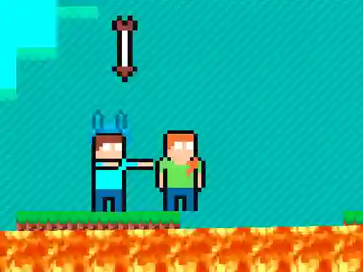 Jeu Pixel Battle Upward en ligne
