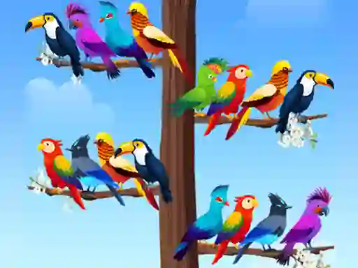 Jeu Bird Sort en ligne