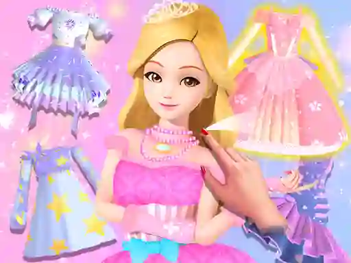 Jeu Модный макияж для сияющей принцессы en ligne