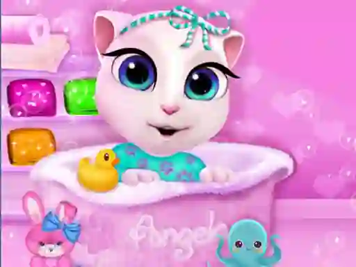 Jeu Baby Angela Bathing Time en ligne