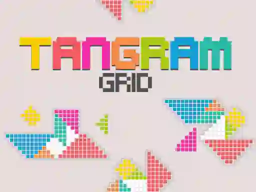 Jeu Tangram Grid en ligne