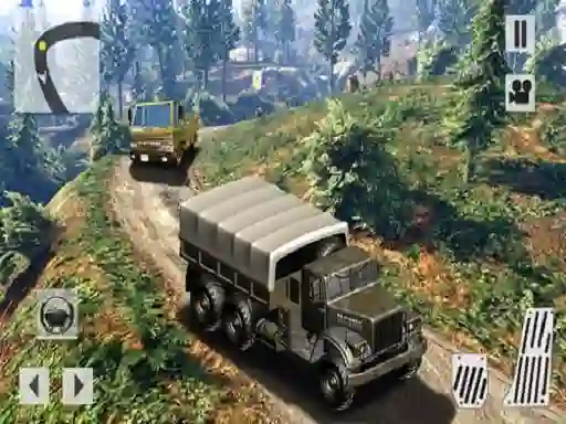Jeu US OffRoad Army Truck Driver en ligne