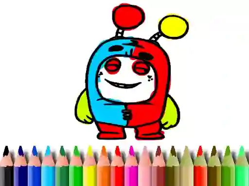 Jeu Back to School: OddBods Coloring Book en ligne