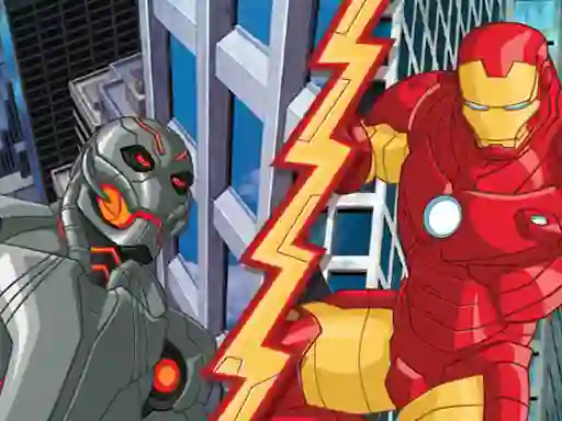 Jeu Avengers Iron Man Rise of Ultron 2 en ligne