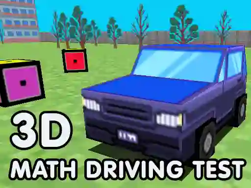 Jeu 3D Math Driving Test en ligne