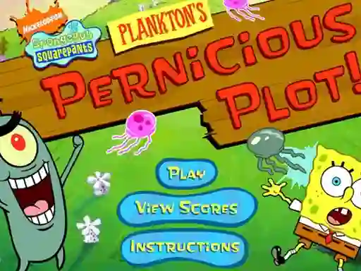 Jeu Plankton's Pernicious Plot en ligne