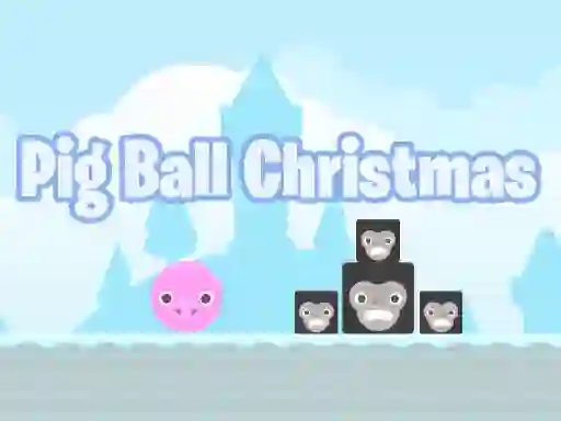 Jeu Pig Ball Christmas en ligne