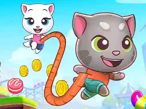 Jeu Tom & Angela Jump en ligne