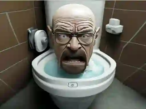 Jeu Funny Skibidi Toilet Face en ligne