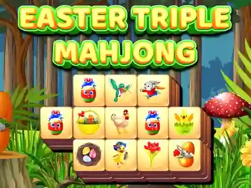 Jeu Easter Triple Mahjong en ligne