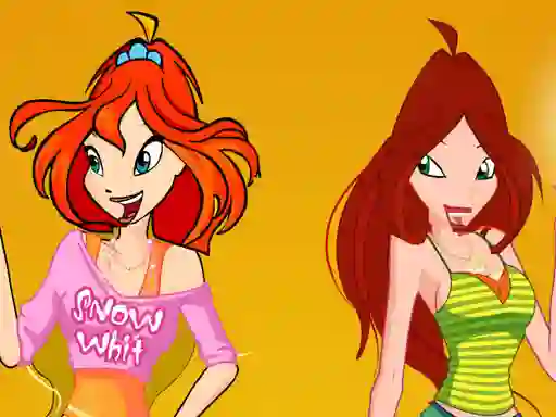 Jeu Bloom and Flora Dress Up en ligne