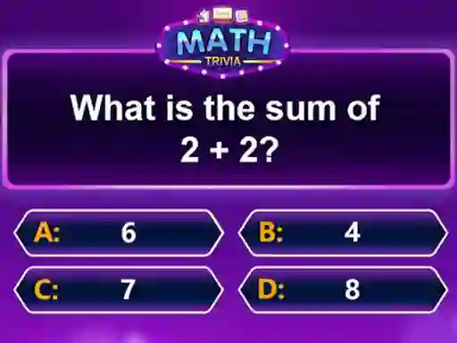 Jeu Math Trivia en ligne