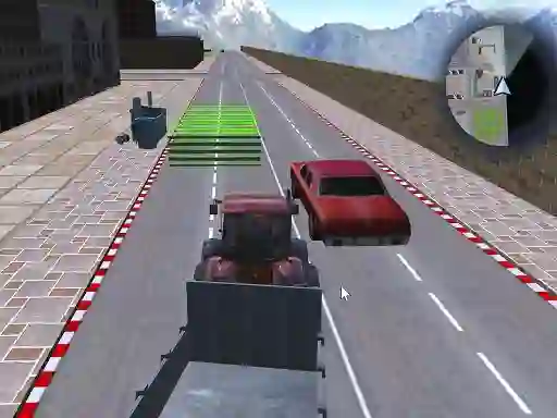 Jeu Tractor Driving Garbage collect en ligne