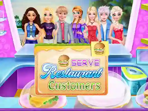 Jeu Serve Restaurant Customers en ligne