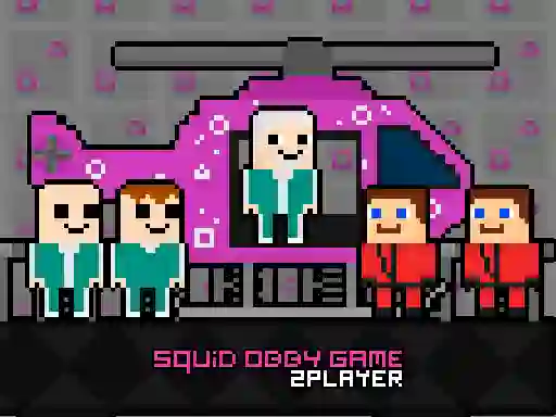 Jeu Squid Obby Game 2Player en ligne