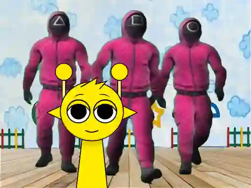 Jeu Sprunki in Squid Game Chamber en ligne