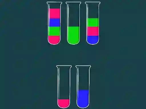 Jeu Water Sorting Color in the bottle en ligne