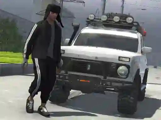 Jeu Russian Taz Driving 3 en ligne