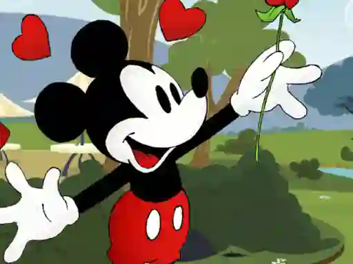 Jeu Mickey Mouse Slide en ligne