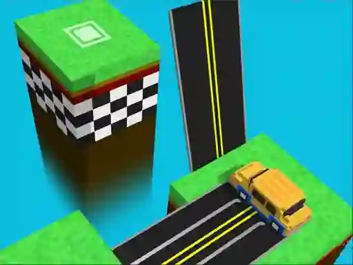 Jeu Blocky Taxy ZigZag en ligne