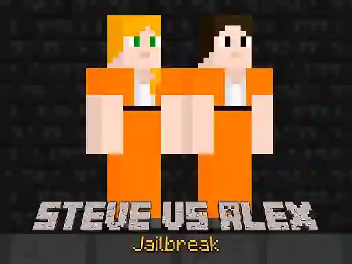 Jeu Steve vs Alex Jailbreak en ligne