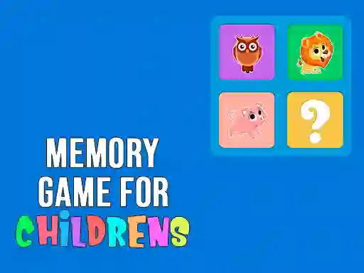 Jeu Memory Game for Childrens en ligne