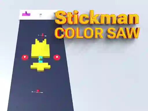 Jeu Stickman Color Saw en ligne