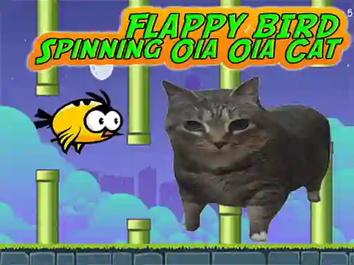 Jeu Flappy Bird Spinning oia oia Cat en ligne