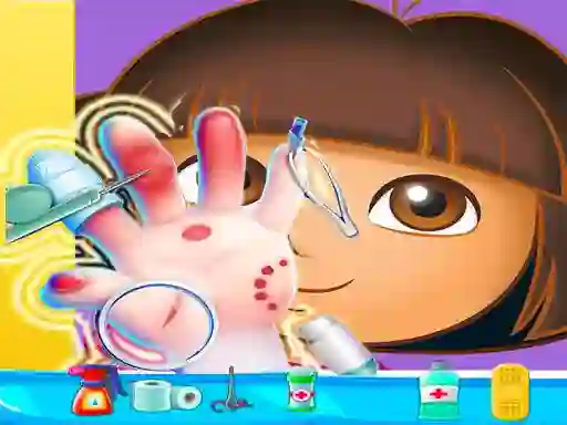 Jeu Dora Hand Doctor en ligne
