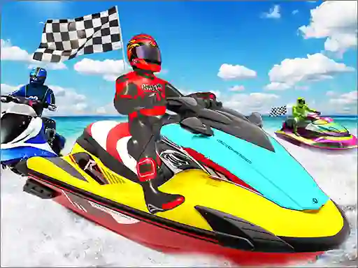Jeu Water Boat Racing en ligne