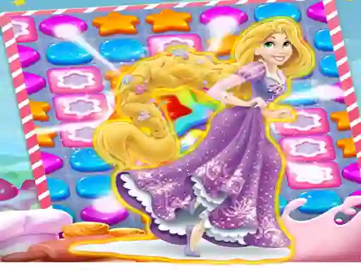 Jeu Princess Rapunzel Match3 en ligne
